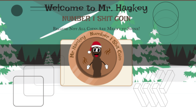 Mr Hankey Coin Looks Bullish on IEO Today After $500k Shitcoin Presale Sold Out in 9 Hours