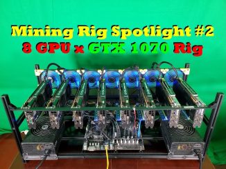 8 GPU x GTX 1070 Mining Rig Spotlight | Mining Rig Spotlight #2