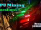 GPU Mining Questions 11/01/20 | Twitch Recap