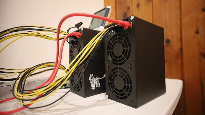 Scrypt Mining Bells on Nicehash, making money and heating my house!