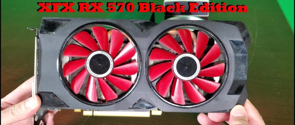 RX 570 Fan Replacement | XFX RX 570 Black Edition