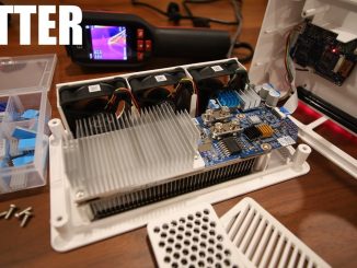 Adding HEATSINKS to cool down this HOT little Bitcoin Miner!