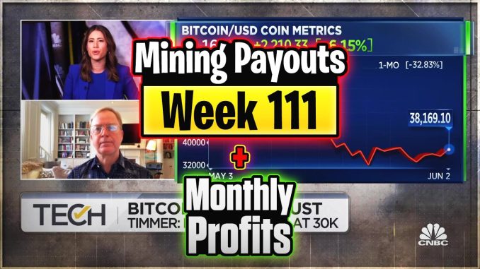 Weekly Mining Payouts 5/30/21 | Week 111