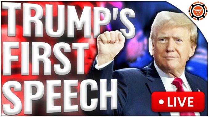 Exclusive: Trump's First Speech After Assassination Attempt (BTC-Backed Dollar!)