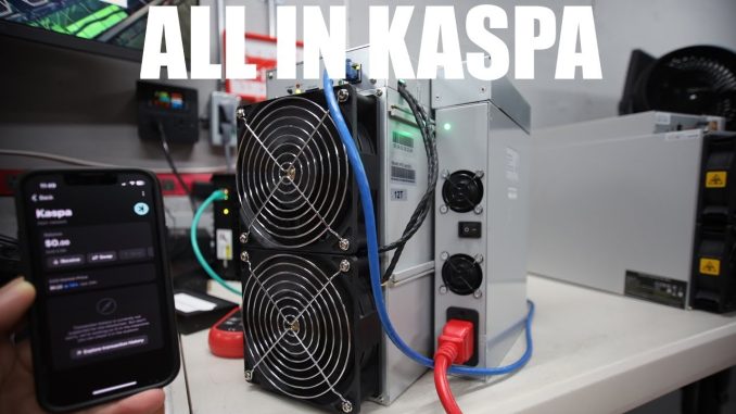 No Longer Mining Kaspa to Nicehash.