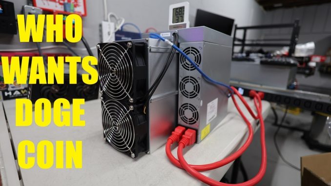 This Dogecoin Miner earns $60 a day right now.