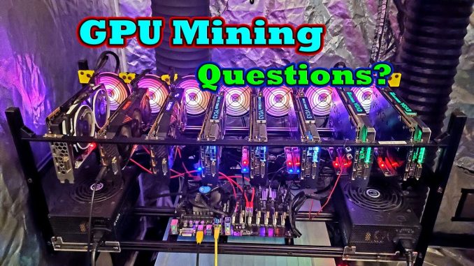 GPU Mining Questions 10/25/20 | Twitch Recap